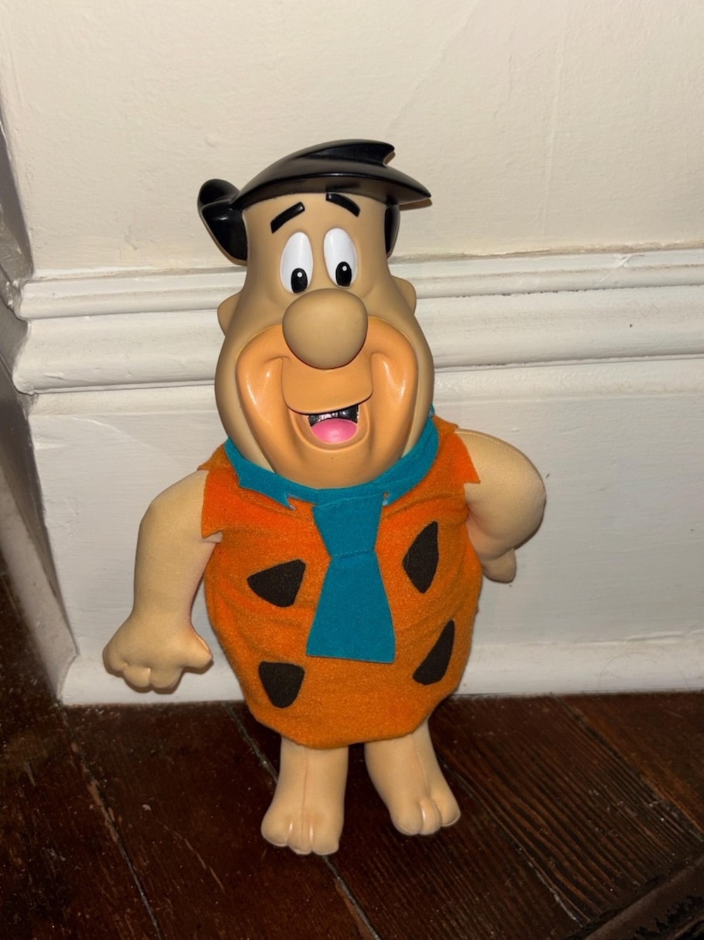 Vintage Fred Flintstone Plush with Vinyl Head B3